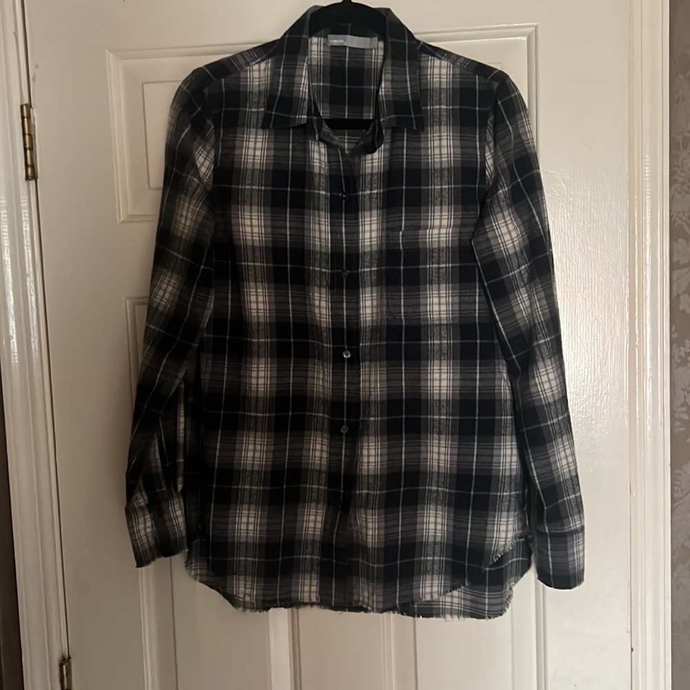 Vince flannel shirt